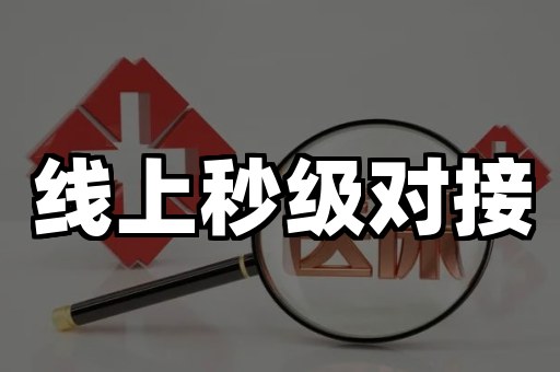 线上秒级对接